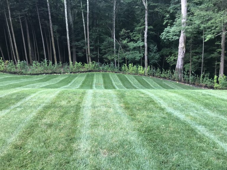 Another lawn mowed in Washington, CT